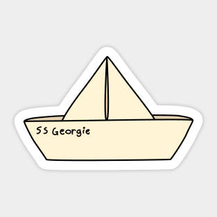 Georgie’s Boat Sticker